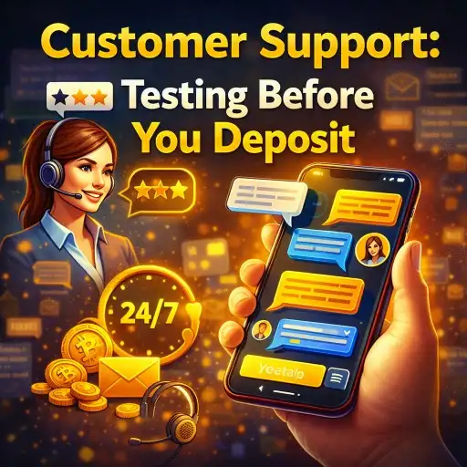 Customer Support: Testing Before You Deposit 