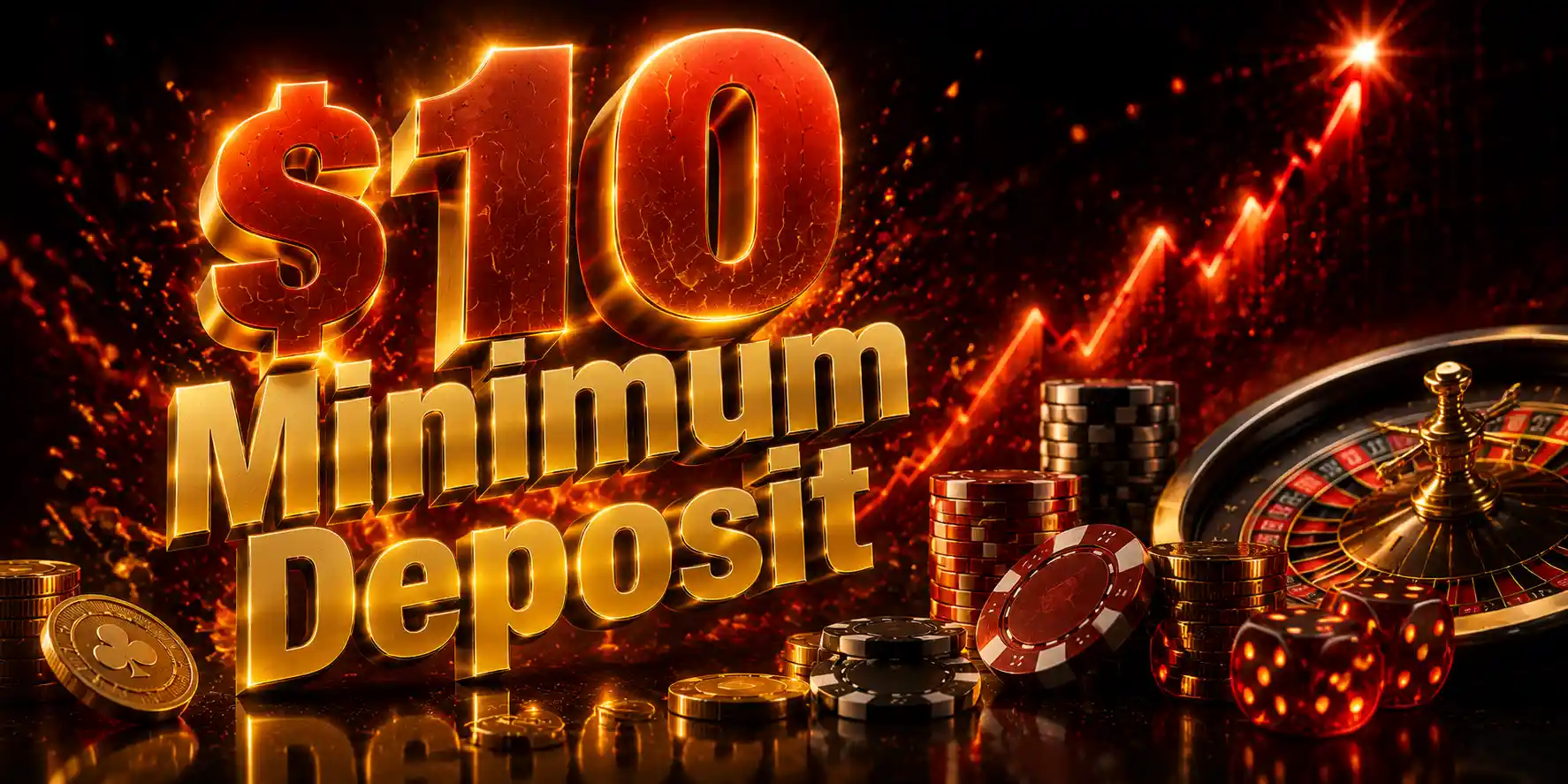 $10 Minimum Deposit