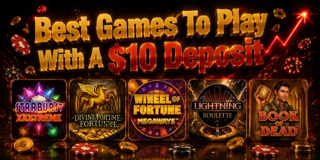 Best Games To Play With A $10 Deposit