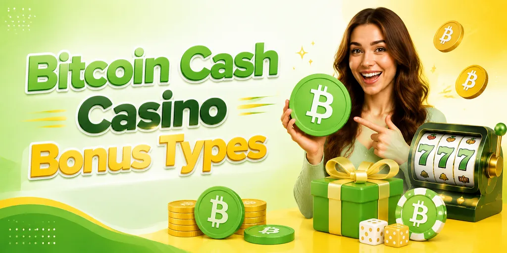 Bitcoin Cash Casino Bonus Types
