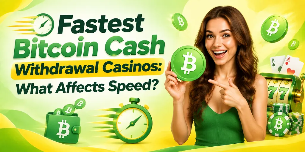Fastest Bitcoin Cash Withdrawal Casinos What Affects Speed 